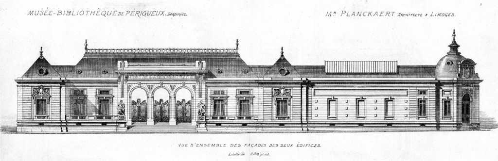 Façade (carte postale) vers 1900
