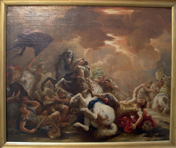saint Paul sur le chemin de Damas, XVIIe, Giordano